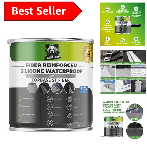 Waterproof grey roof sealant - roof,
