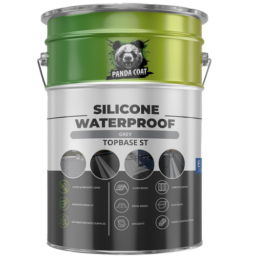 Waterproof grey roof sealant - roof, |