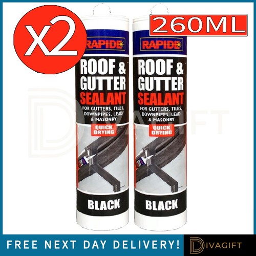 Black roof gutter - x,