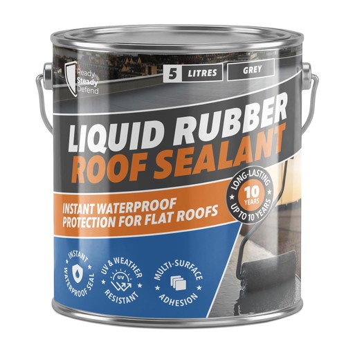 Liquid rubber roof sealant - rubber,