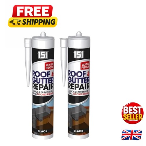 Flexible black roof sealant - flexible,